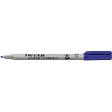 Staedtler Folienstift Lumocolor 1mm non-permanen bl