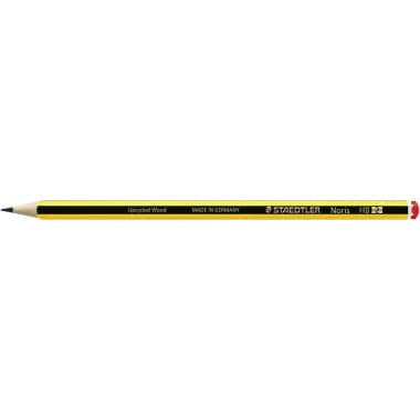 Staedtler Bleistift Noris HB sechskantform ge/sw