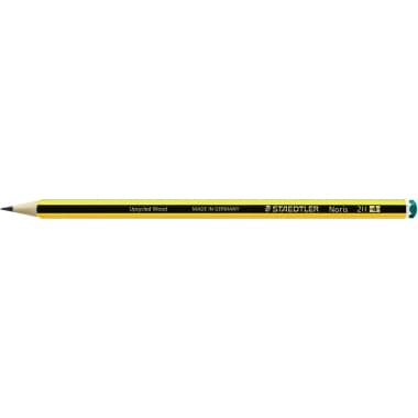 Staedtler Bleistift Noris 2H sechskantform ge/sw