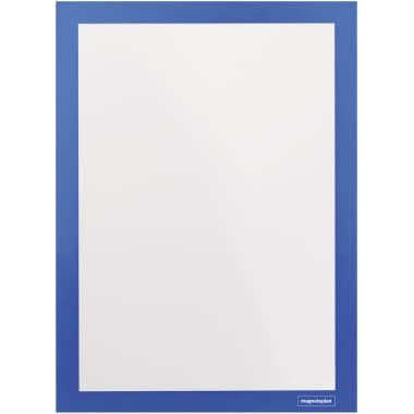 magnetoplan Rahmen magnetofix A4 sk blau 2St.
