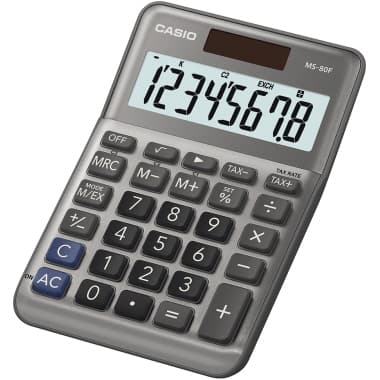 Casio Tischrechner 8stellig Solar/Batterie gr