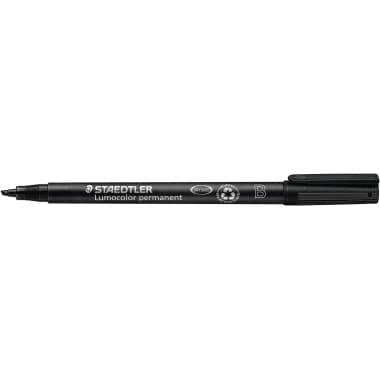 Staedtler Folienstift Lumocolor 1-2,5mm permanen sw