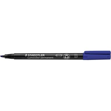 Staedtler Folienstift Lumocolor 1-2,5mm permanen bl