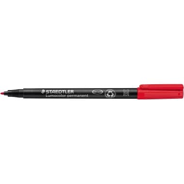 Staedtler Folienstift Lumocolor 1mm permanent rt