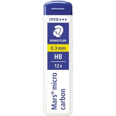 Staedtler Feinmine Mars micro carbon HB 0,3mm 12St