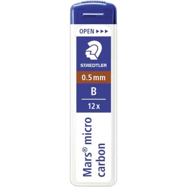 Staedtler Feinmine Mars micro carbon B 0,5mm 12St