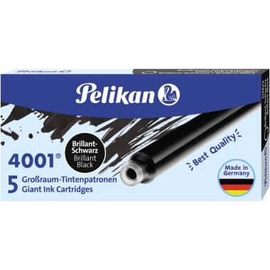 Pelikan Tintenpatr 4001 GTP/5 brillantschwarz 5 St.