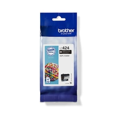 Brother Tintenpatrone LC424BK sw