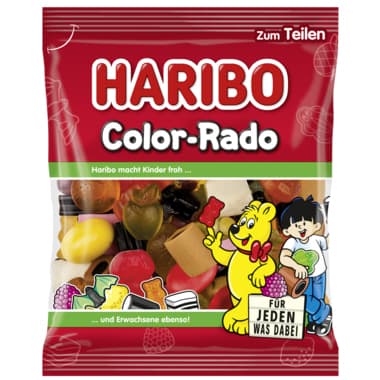 Haribo Fruchtgummi Color-Rado 175g