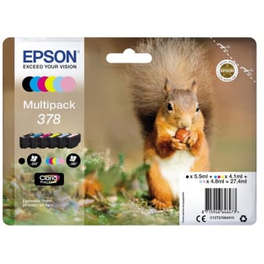 Epson Tintenpatrone 378 sw/c/hc/m/hm/y 6St