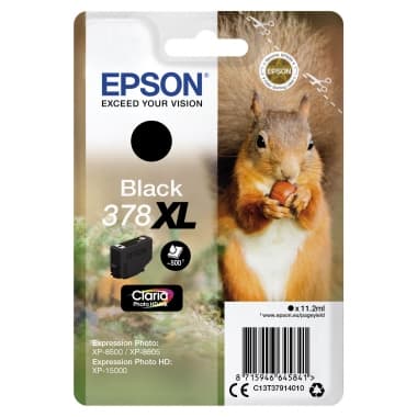 Epson Tintenpatrone 378XL 11,2ml bk