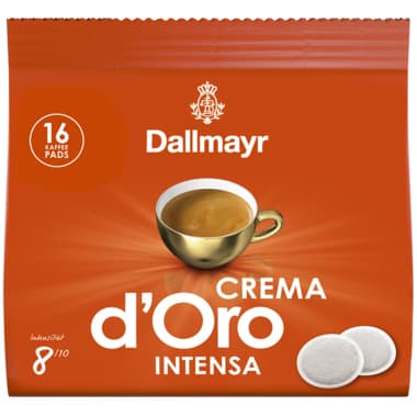 Dallmayr Kaffeepad Crema d'Oro Intensa 16St