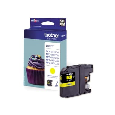 Brother Tintenpatrone LC123Y y