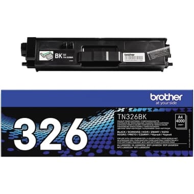 Brother Toner TN326BK 4000S sw