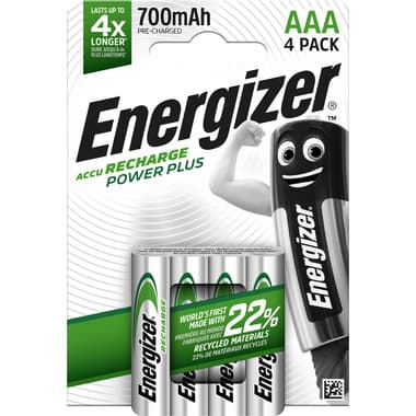 Energizer Akku Recharge PowerPlus AAA/HR3 4 St.