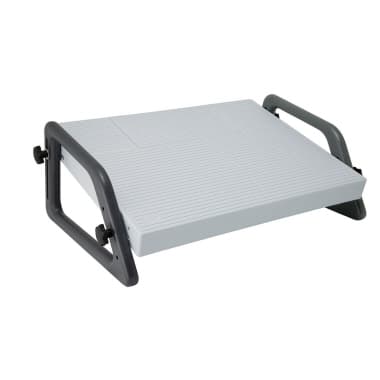 Wedo Fußstütze Relax 45x35cm höhenverstellbar lichtgrau