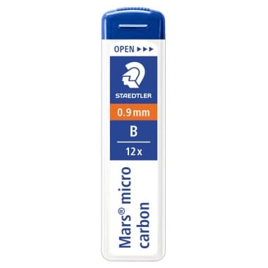 Staedtler Feinmine Mars micro carbon B 0,9mm 12St