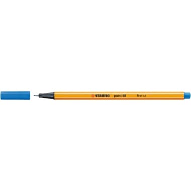 Stabilo Fineliner point 88 0,4mm mittelblau