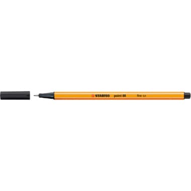 Stabilo Fineliner point 88 0,4mm sw