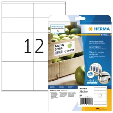 Herma Etikett 105x48mm weiß 300 St./Pack.