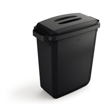 Durable Abfalleimer DURABIN ECO +Deckel 60l sw