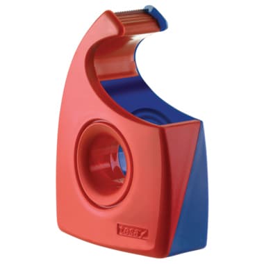 tesa Handabroller Easy Cut 19mmx10m rot/blau