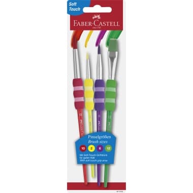 Faber-Castell Pinsel Typ2/6/10/12 4St