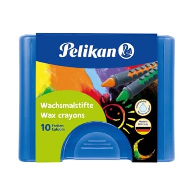 Pelikan Wachsmalstift sort 10St