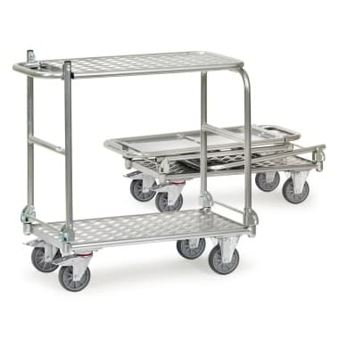 fetra Alu-Klapptischwagen bis 200kg 720x450mm alu