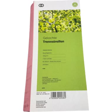 Soennecken Trennstreifen oeco 10,5x24cm rs 100St.