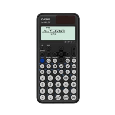 Casio Schulrechner Solar/Batterie
