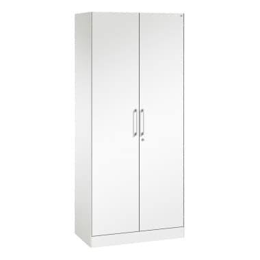 C+P Aktenschrank 1980x800x435mm ws/ws