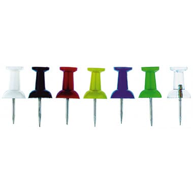 Alco Pinnwandnadel 7,5x12mm sortiert 20St