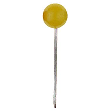 Alco Markierungsnadel 5mm gelb 100 St./Pack.