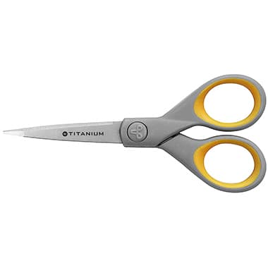 Westcott Schere Titanium Super 13cm ge/gr