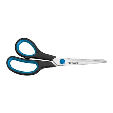 Westcott Schere Easy Grip 20cm Linkshänder bl