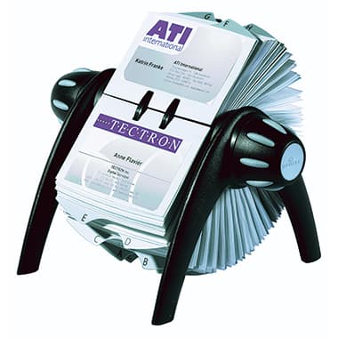 Durable Rollkartei VISIFIX FLIP Kunststoff sw