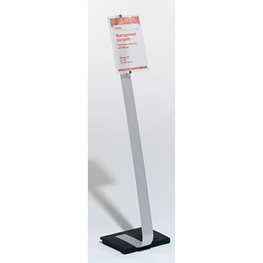 Durable Infodisplay CRYSTAL SIGN STAND A4 alu