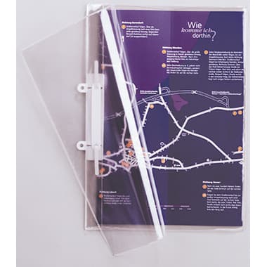 Durable Schnellhefter DIN A4 PVC transparent