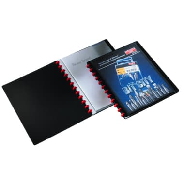 Durable Sichtbuch DURALOOK Easy plus 20Hüllen sw