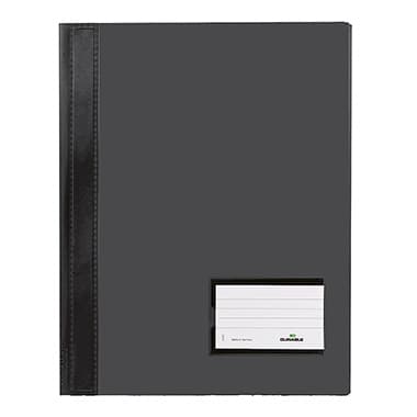 Durable Schnellhefter DURALUX DIN A4 Hartfolie sw