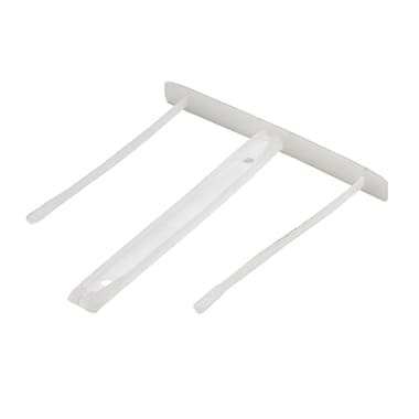 Bankers Box Abheftbügel zweiteilig weiß 100 St./Pack.
