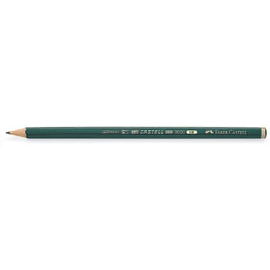 Faber-Castell Bleistift CASTELL 9000 3B dunkelgrün