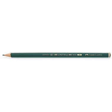 Faber-Castell Bleistift CASTELL 9000 7B dunkelgrün