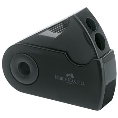 Faber-Castell Doppelspitzdose SLEEVE sw
