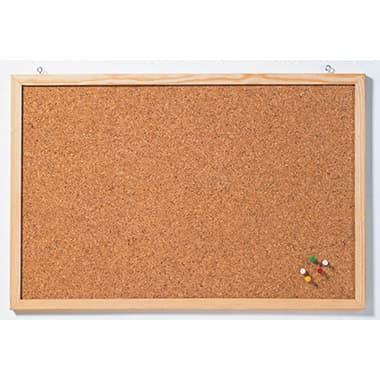 Franken Korktafel E 60x100cm Naturrahmen