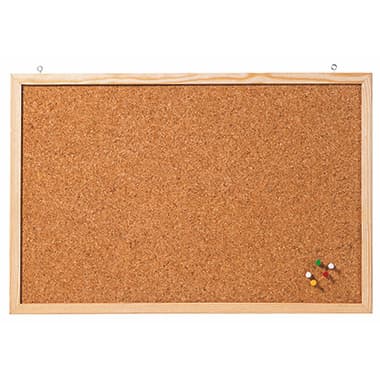 Franken Korktafel 40x60cm Naturrahmen
