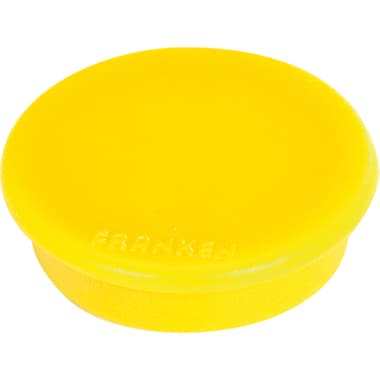 Franken Magnet rund 24mm gelb 10 St./Pack.