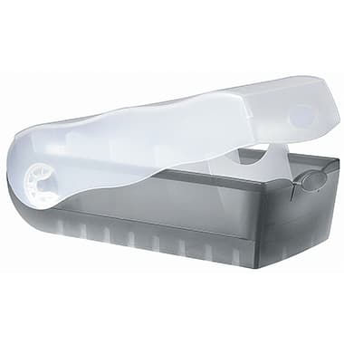 HAN Karteikasten CROCO DIN A7 PP gr transluzent