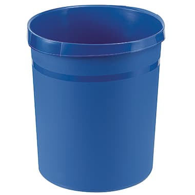 HAN Papierkorb GRIP 18Liter Kunststoff blau